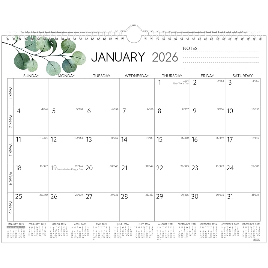 Amazon Wall Calendar 2026 2027 2 Year Calendar 2026 2027 Jan 2026 Dec 2027 14 57 X 11 42 In 2026 Calendar 24 Months Monthly Calendar 2026 With Large Blocks Thick Paper Holidays To do List Notes Office Products