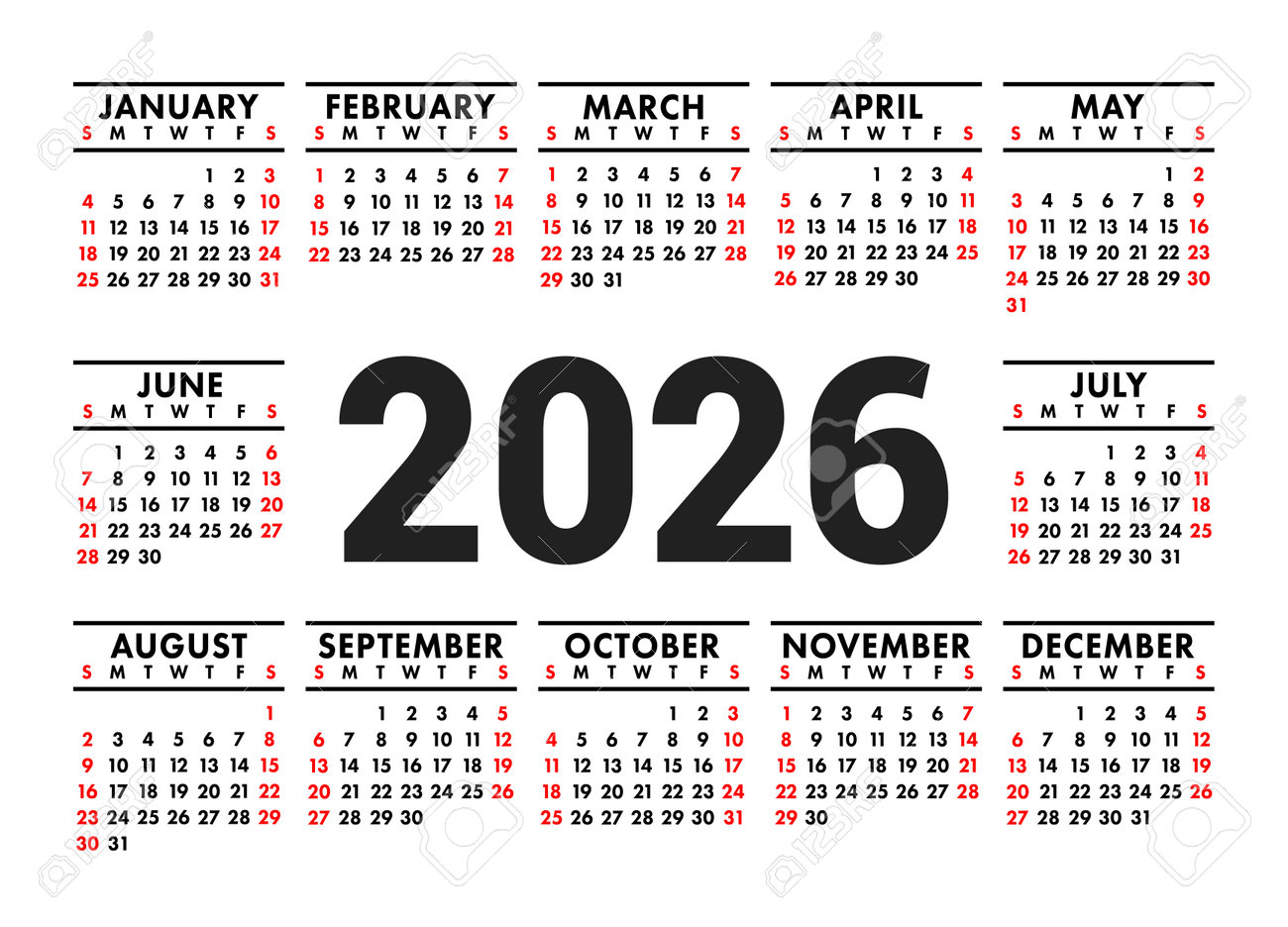 Printable Calendar 2026 Printer Labs