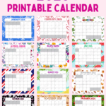 Cute Free Printable 2026 Monthly Calendar Cassie Smallwood