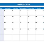 February 2026 Calendar Calendar best