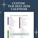 Traditional Latin Mass For 2025 2026 Liturgical Calendar Custom Listing Etsy