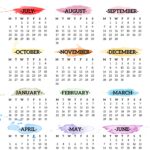 2026 2027 School Year Calendar Free Printable Paper Trail Design