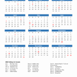 2026 Canada Calendar With Holidays
