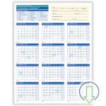 2026 Downloadable Academic Year Employee Attendance Calendar HRdirect