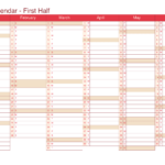 2026 Printable Calendar PDF Or Excel