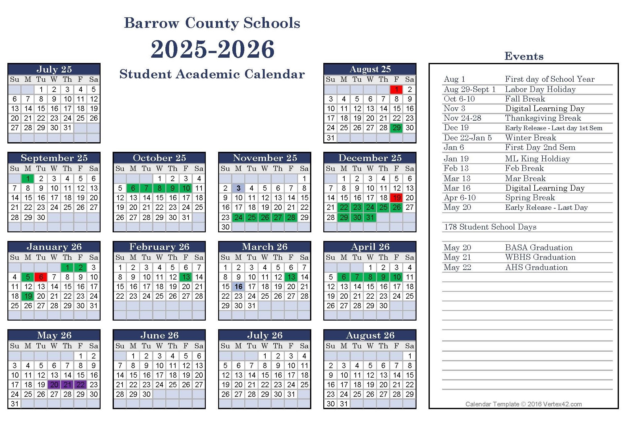 Cal Poly Academic Calendar 2026 27 Printable