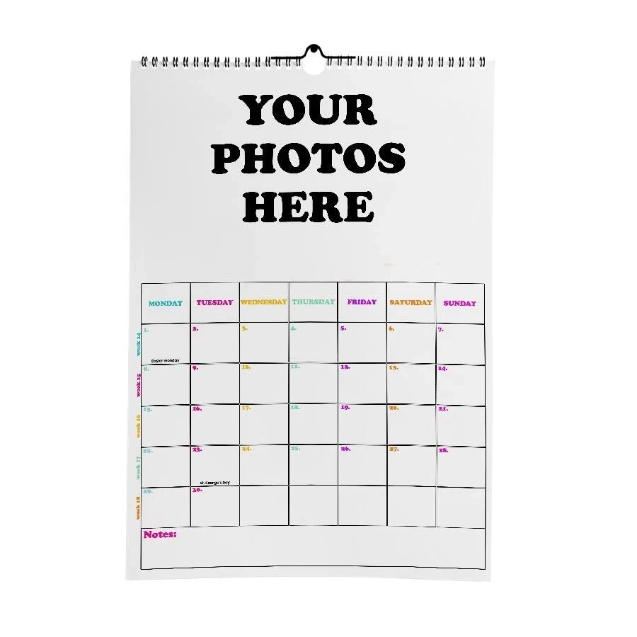 CUSTOM CALENDAR MAKE YOUR OWN CALENDAR PHOTO CALENDAR