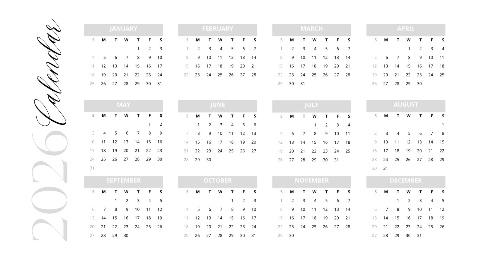 Free Custom Printable Daily Calendar Templates Canva Free Custom Printable Daily Calendar Templates Canva