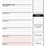 Free Printable 2026 Weekly Calendars For Easy Planning Free Printables Lettering SVG Files Tools Apps