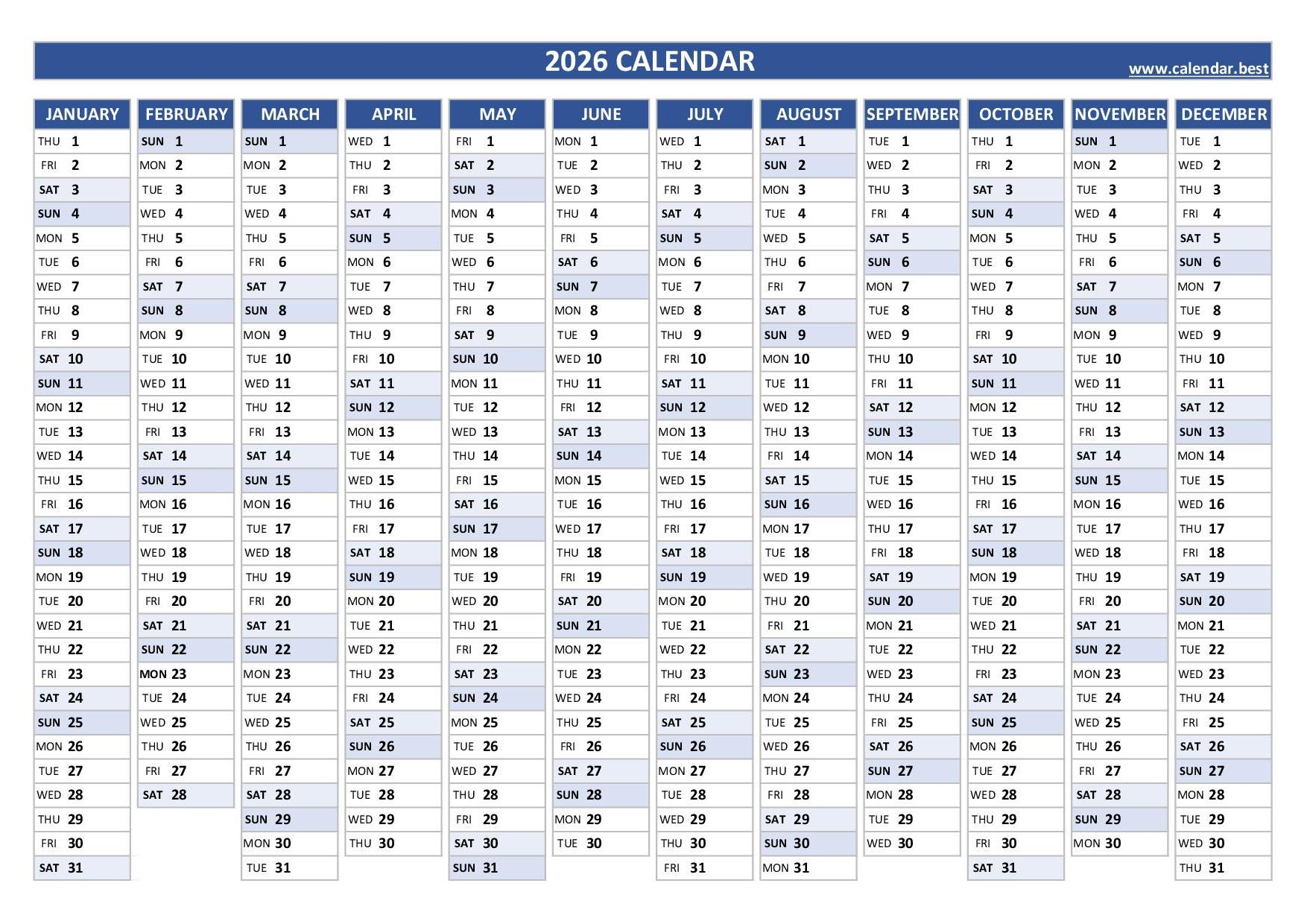 Free Printable Calendars 2026 2027 Plan Ahead Stay Organized Calendar best