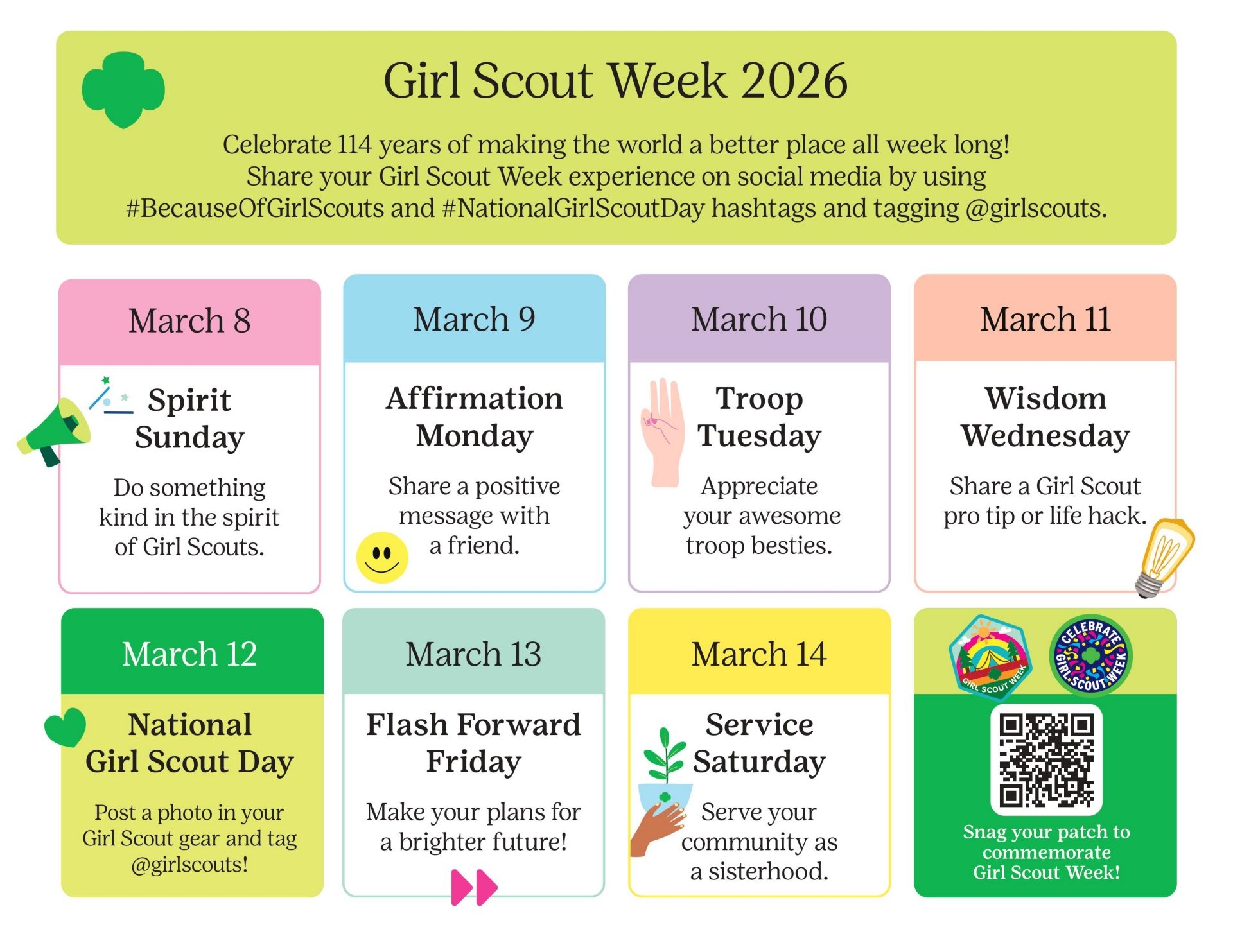 Girl Scout Days And Traditions Girl Scouts Western Pennsylvania
