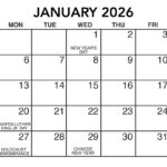 Large Print Wall Calendar The Carroll Center For The Blind
