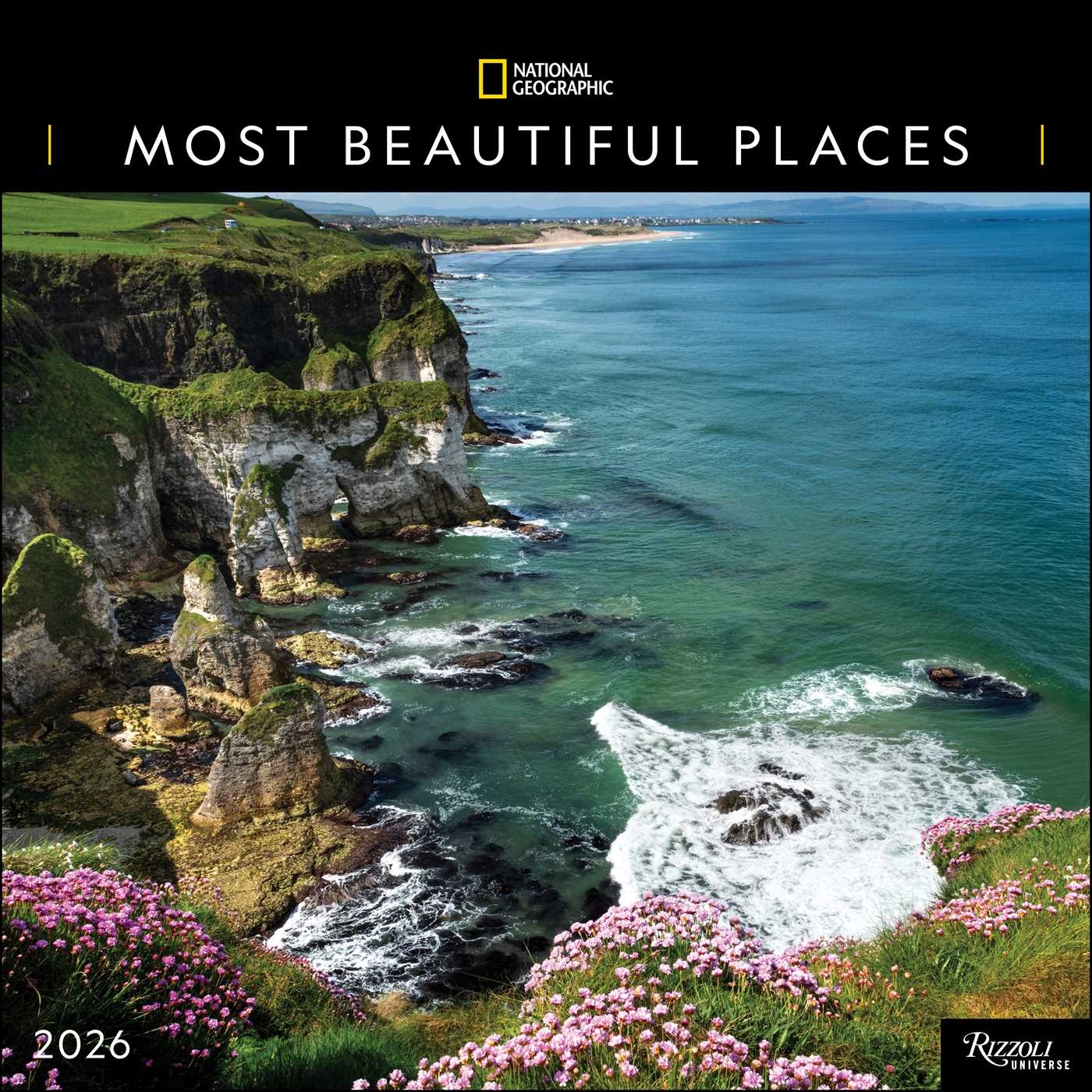 National Geographic Most Beautiful Places 2026 Wall Calendar Book Summary Video Official Publisher Page Simon Schuster