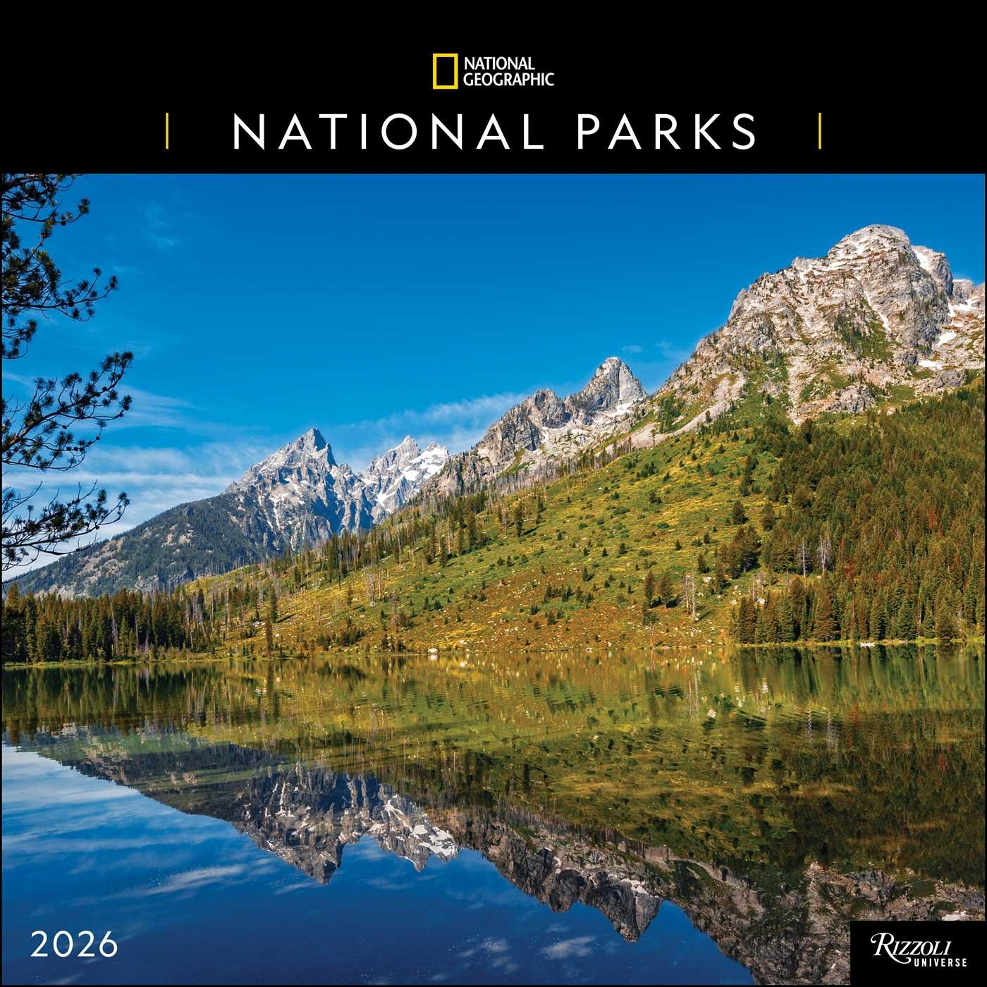 National Geographic National Parks 2026 Wall Calendar Book Summary Video Official Publisher Page Simon Schuster