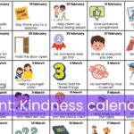 Object Lesson Lent 40 Days Of Kindness Lent Calendar 2026