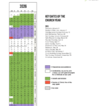 RCA Liturgical Calendar Reformed Church In America