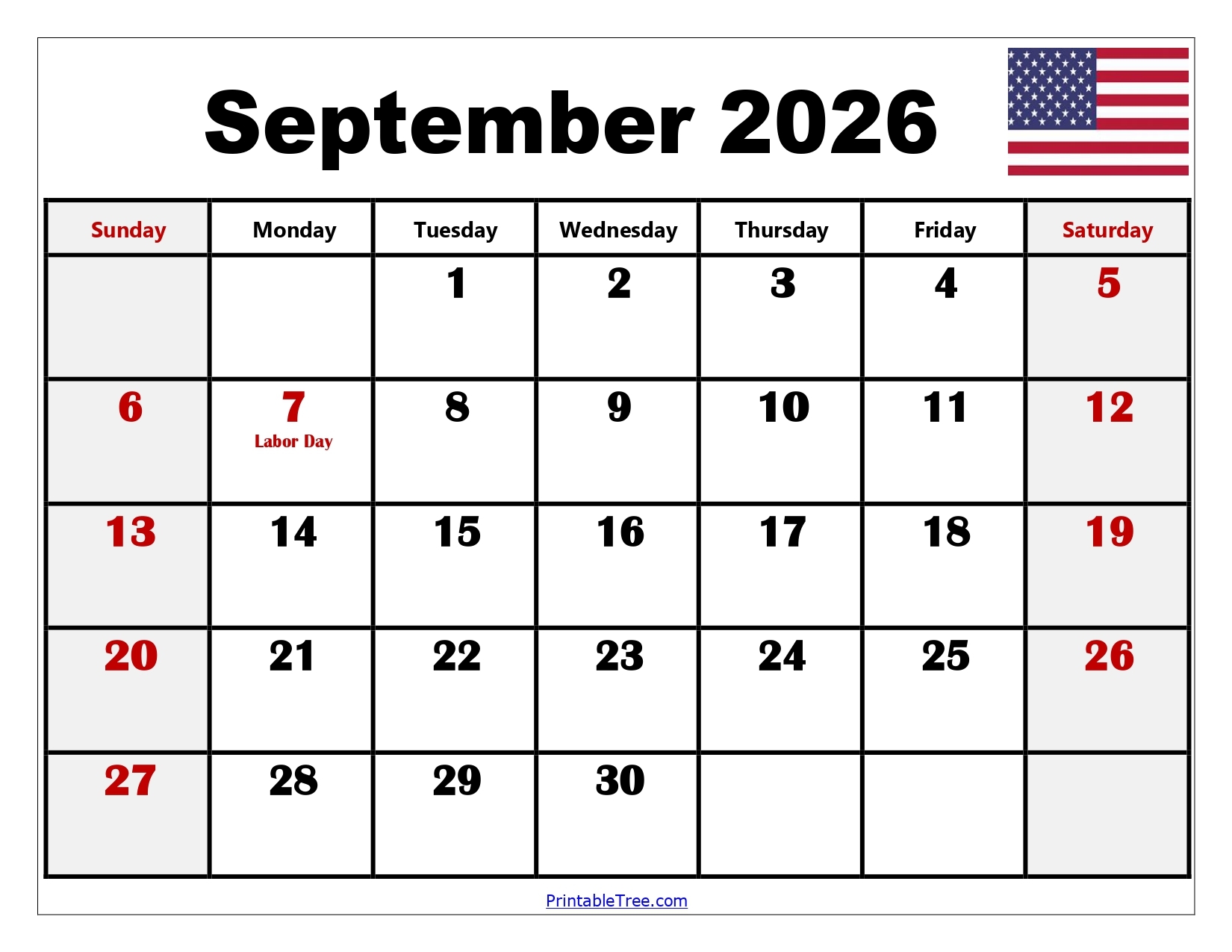2026 Calendar With Jewish Holidays Printable