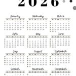 Week Numbers For 2026 What Week Is It SaturdayGift
